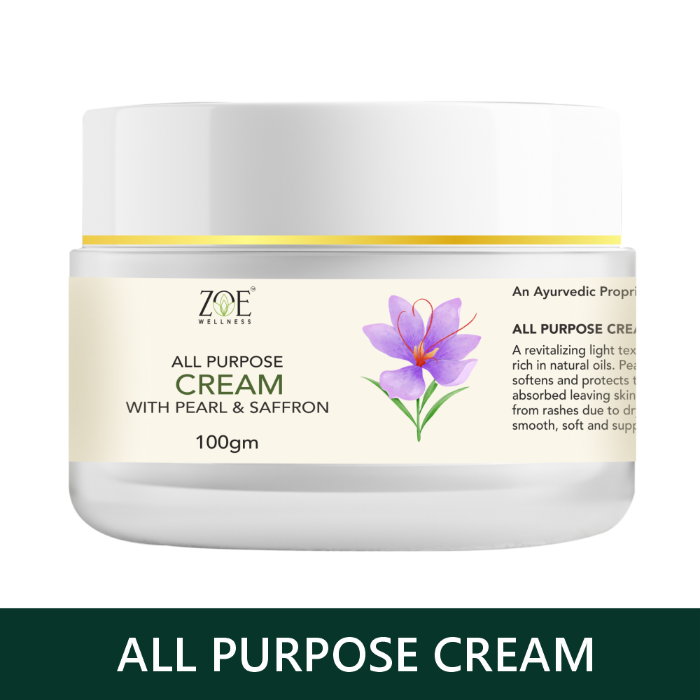 ALL PURPOSE CREAM WITH PEARL & SAFFRON (100GM)